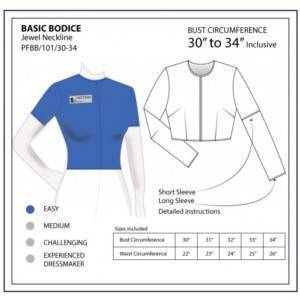 Basic Bodice 101/30 to 34-1