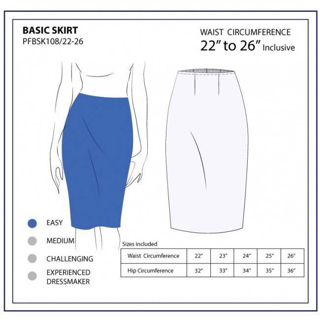 Basic Skirt 108/22 to 26-1