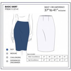 Basic Skirt 111/37 to 41-1