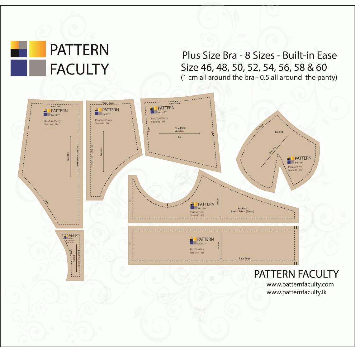 Plus Size Bra and Panty set-2